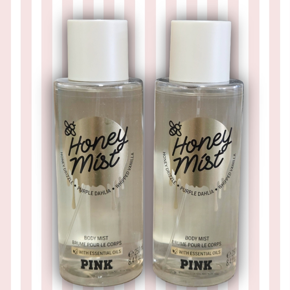 Victoria's Secret PINK Honey Body Mist New